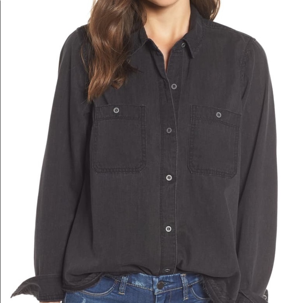 BLANKNYC Release Hem Shirt